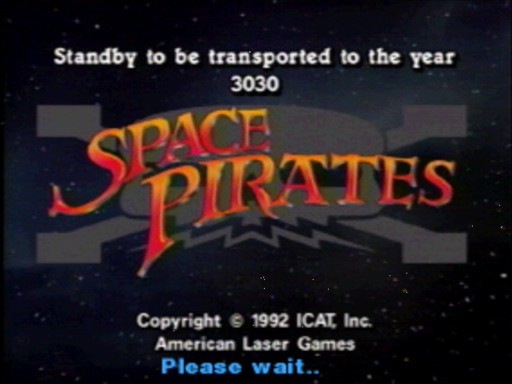 Space Pirates title screen for 3DO